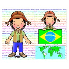 Almofadas - Missões - Criança Nordeste do Brasil G